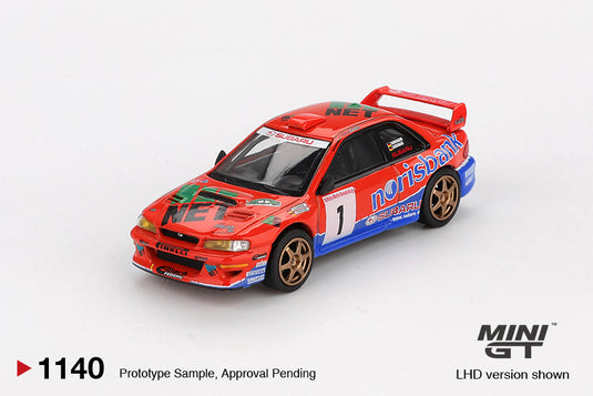 Subaru IMPREZA WRC97 #1 DRM KAMPIOEN 1999 (LHD) MINI GT 1:64