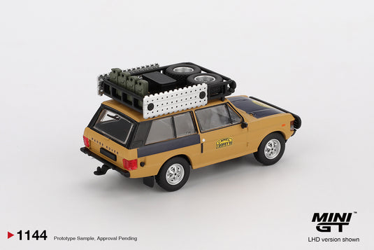 Land Rover RANGE ROVER C.SWOBODA & K.MENTEL VAINQUEURS CAMEL TROPHY SUMATRA 1981 (LHD) MINI GT 1:64