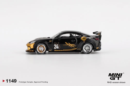Toyota GR SUPRA LB-NATION NOIR & OR 2025 (RHD) MINI GT 1:64