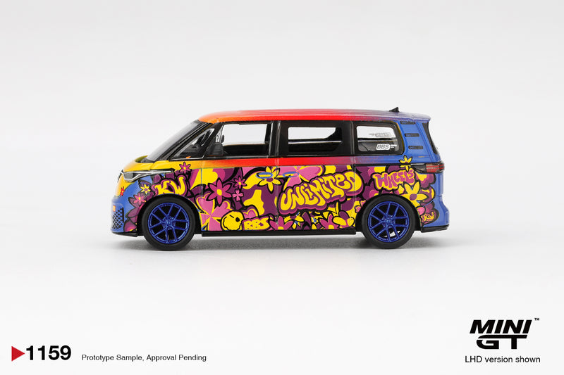 Load image into Gallery viewer, Volkswagen ID.BUZZ KW/BBS 2025 (LHD) MINI GT 1:64
