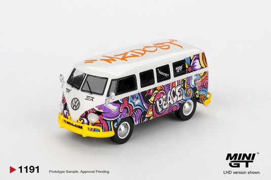 Volkswagen T1 MICROBUS MIZU ONTWERP 1967 (LHD) MINI GT 1:64