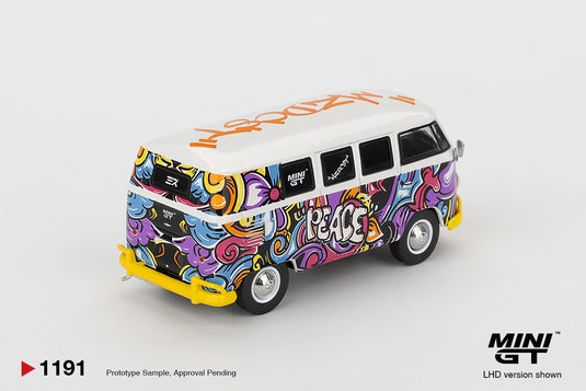 Volkswagen T1 MICROBUS MIZU ONTWERP 1967 (LHD) MINI GT 1:64