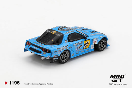 Mazda RX7 (FD3S) RE-AMEMIYA D1GP 2025 (RHD) MINI GT 1:64