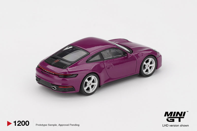 Load image into Gallery viewer, ‼️LIMITED EDITION‼️ Porsche 911 (992) RUBYSTONE RED 4 CARS SET 2025 MINI GT 1:64
