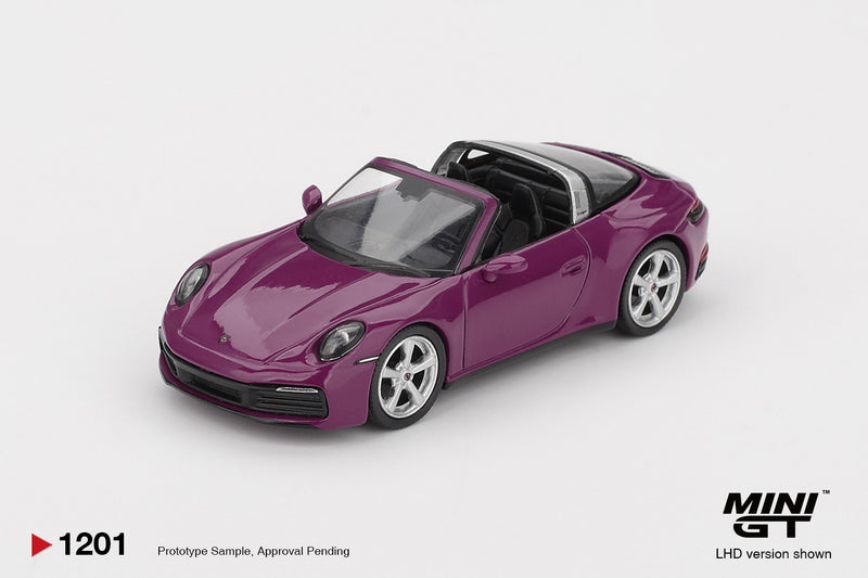 Load image into Gallery viewer, ‼️LIMITED EDITION‼️ Porsche 911 (992) RUBYSTONE RED 4 CARS SET 2025 MINI GT 1:64
