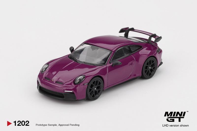 Load image into Gallery viewer, ‼️LIMITED EDITION‼️ Porsche 911 (992) RUBYSTONE RED 4 CARS SET 2025 MINI GT 1:64
