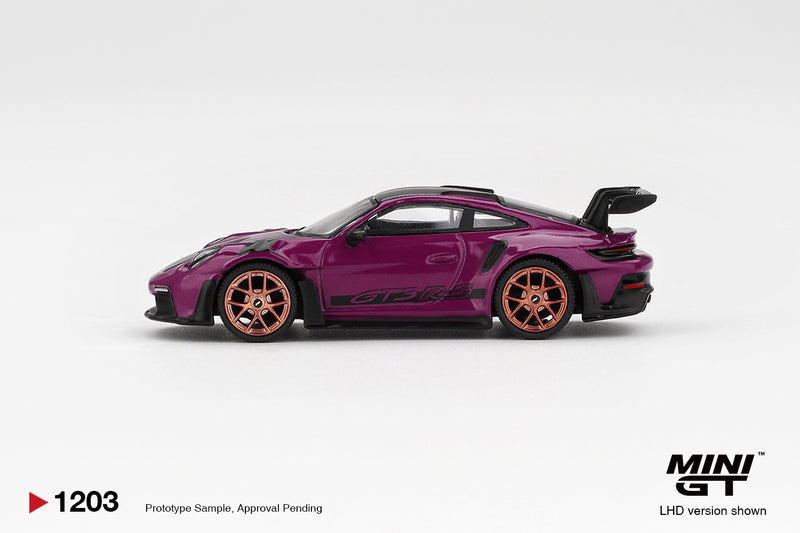Load image into Gallery viewer, ‼️LIMITED EDITION‼️ Porsche 911 (992) RUBYSTONE RED 4 CARS SET 2025 MINI GT 1:64
