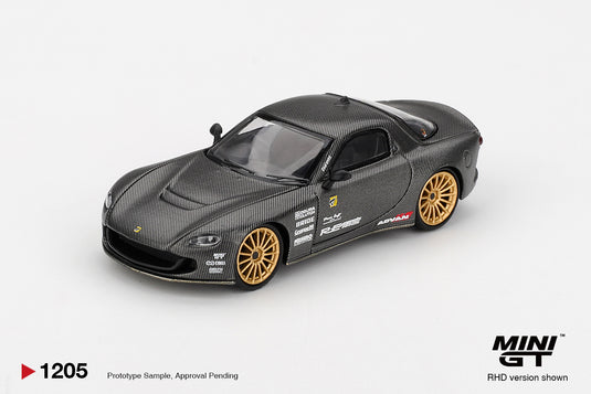 Mazda RX7 (FD3S) RE-AMEMIYA MATSUKIYO KOKU 3 ROTOR NA-7 TAS 2025 BEST TUNED CAR AWARD 2025 (RHD) MINI GT 1:64