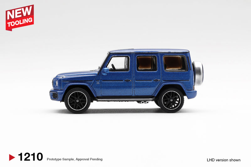 Load image into Gallery viewer, MERCEDES-BENZ G CLASS 63 AMG DARK BLUE METALLIC 2024 (LHD) MINI GT 1:64

