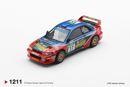 SUBARU IMPREZA WRC98 #17 RALLYE NOUVELLE-ZÉLANDE 2000 (LHD) MINI GT 1:64