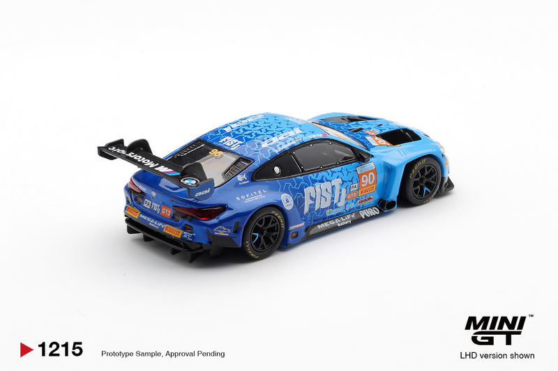 Laad de afbeelding in de Gallery-viewer, ‼️BEPERKTE EDITIE SLECHTS 2000 STUKS VOOR EUROPA‼️ BMW M4 GT3 EVO #90 FIST TEAM AAI 2025 CHINA GT (LHD) MINI GT 1:64
