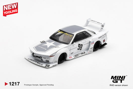 NISSAN GTR (R32) LB-KAIDO WORKS TAS 2025 (RHD) MINI GT 1:64