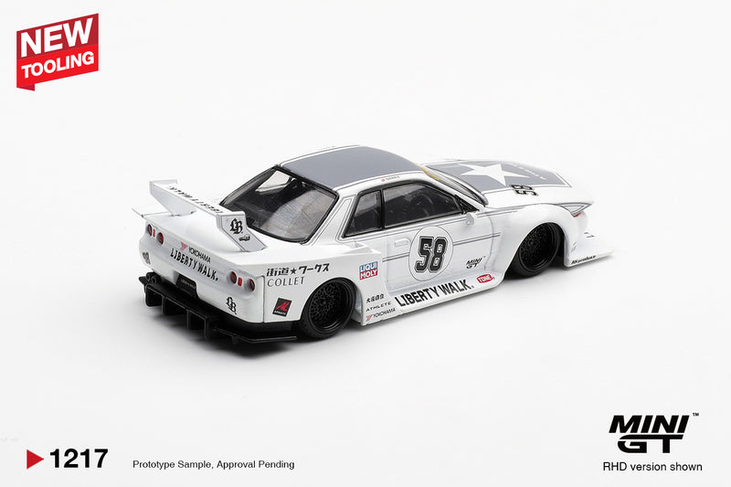 Chargez l'image dans la visionneuse de la galerie, NISSAN GTR (R32) LB-KAIDO WORKS TAS 2025 (RHD) MINI GT 1:64
