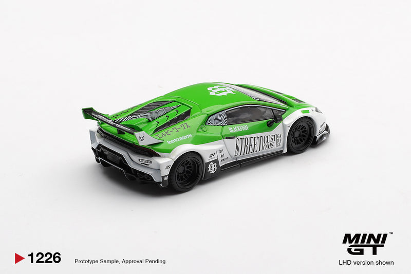 Chargez l'image dans la visionneuse de la galerie, LAMBORGHINI HURACAN LB★WORKS GT STREET CUSTOMS 2025 (LHD) MINI GT 1:64
