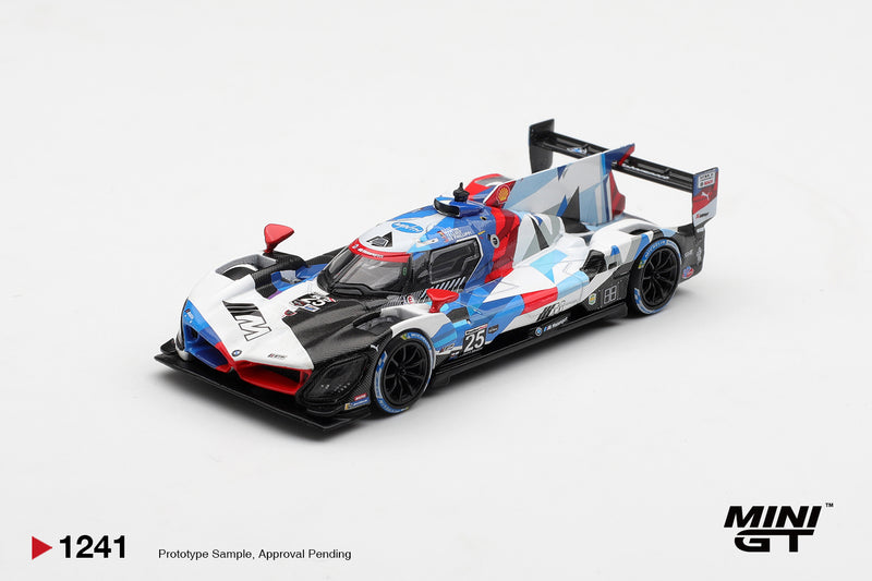 Laad de afbeelding in de Gallery-viewer, BMW M HYBRID V8 GTP BMW M HYBRID V8 GTP #25 BMW M TEAM RLL DAYTONA 24 UUR 2024 MINI GT 1:64
