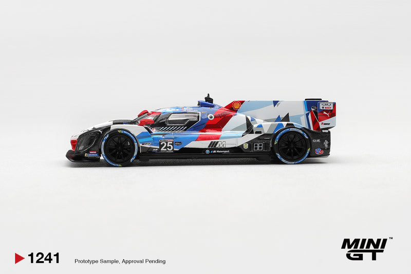 Laad de afbeelding in de Gallery-viewer, BMW M HYBRID V8 GTP BMW M HYBRID V8 GTP #25 BMW M TEAM RLL DAYTONA 24 UUR 2024 MINI GT 1:64
