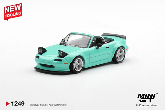 MAZDA MX5 (NA) PANDEM BODYKIT MINTGROEN 2026 MINI GT 1:64