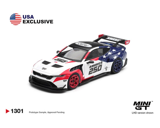 FORD MUSTANG GTD AMERICA 250 USA EXCLUSIF (PACK BLISTER) 2026 MINI GT 1:64