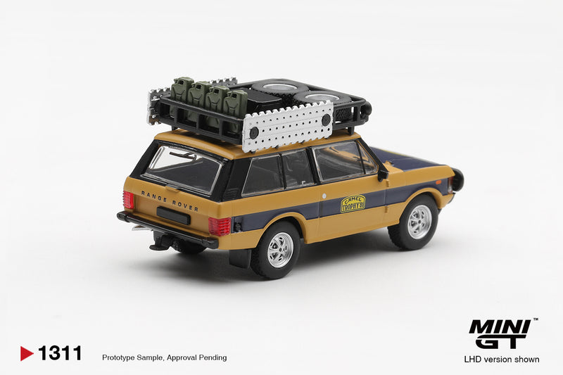 Chargez l'image dans la visionneuse de la galerie, LAND ROVER RANGE ROVER CAMEL TROPHY N.SUDMANN &amp; F.HOFMANN SUMATRA 1981 MINI GT 1:64
