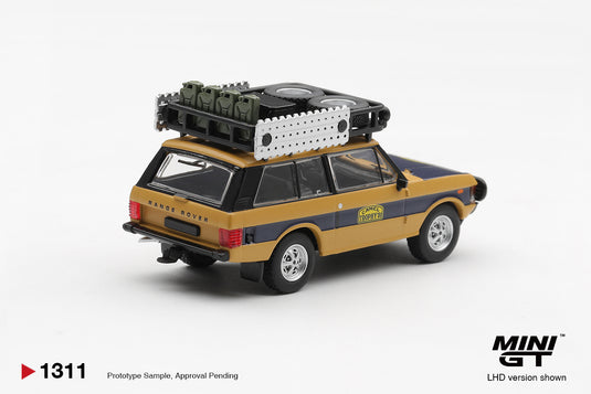 LAND ROVER RANGE ROVER CAMEL TROPHY N.SUDMANN & F.HOFMANN SUMATRA 1981 MINI GT 1:64