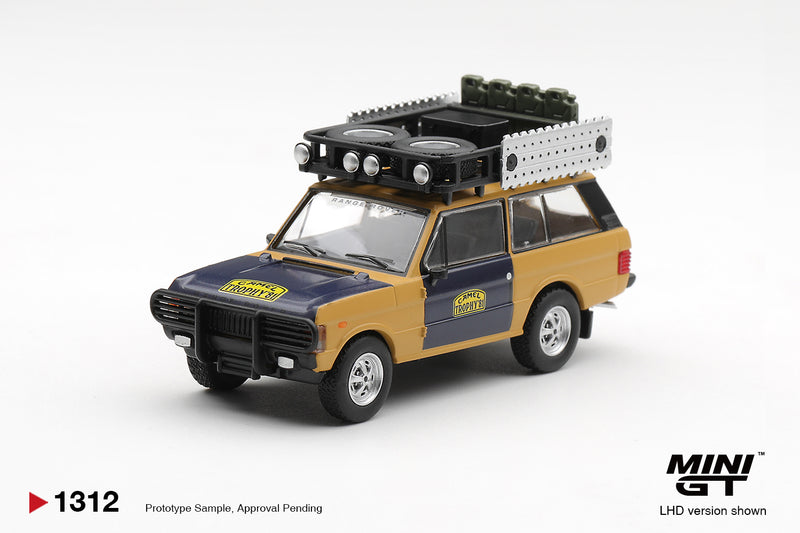 Chargez l'image dans la visionneuse de la galerie, LAND ROVER RANGE ROVER CAMEL TROPHY SUMATRA H.FISCHER &amp; W.BAYS SUMATRA 1981 MINI GT 1:64
