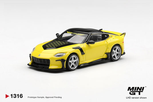 NISSAN FFZ400 VEILSIDE IKAZUCHI GEEL 2025 MINI GT 1:64