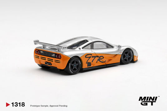 MCLAREN F1 GTR PRESENTATIE 1995 MINI GT 1:64