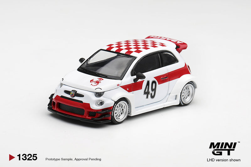 Chargez l'image dans la visionneuse de la galerie, FIAT 595 ABARTH LB-WORKS X ABAS WORKS 1000 TC HOMMAGE 2026 MINI GT 1:64
