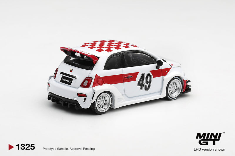 Chargez l'image dans la visionneuse de la galerie, FIAT 595 ABARTH LB-WORKS X ABAS WORKS 1000 TC HOMMAGE 2026 MINI GT 1:64
