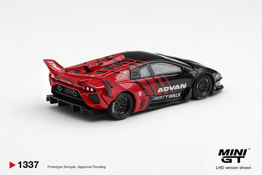 LAMBORGHINI MURCIELAGO LB- SUPER SILHOUETTE GT EVO ADVAN 2026 MINI GT 1:64