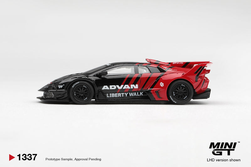 Load image into Gallery viewer, LAMBORGHINI MURCIELAGO LB- SUPER SILHOUETTE GT EVO ADVAN 2026 MINI GT 1:64

