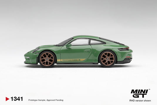 PORSCHE 911 (992) GT3 TOURING AURATIUM GROEN 2022 MINI GT 1:64