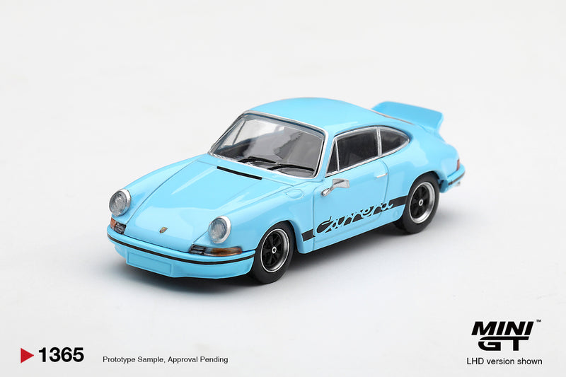 Load image into Gallery viewer, PORSCHE 911 (911) CARRERA RS 2 7 GULF BLUE 1973 MINI GT 1:64
