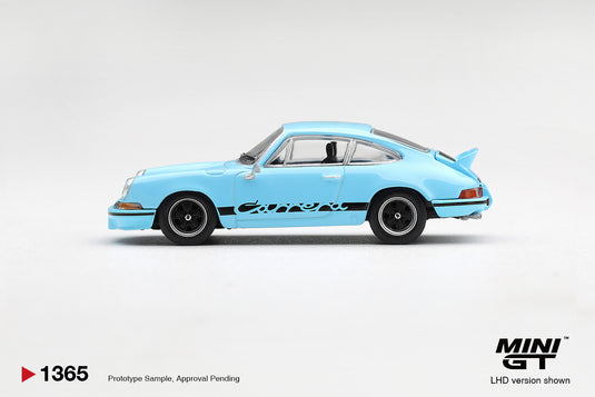 PORSCHE 911 (911) CARRERA RS 2 7 GULF BLUE 1973 MINI GT 1:64