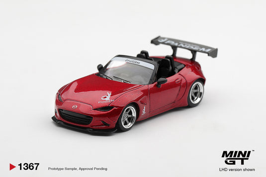 MAZDA MX-5 (ND) PANDEM KODO ROUGE 2015 MINI GT 1:64