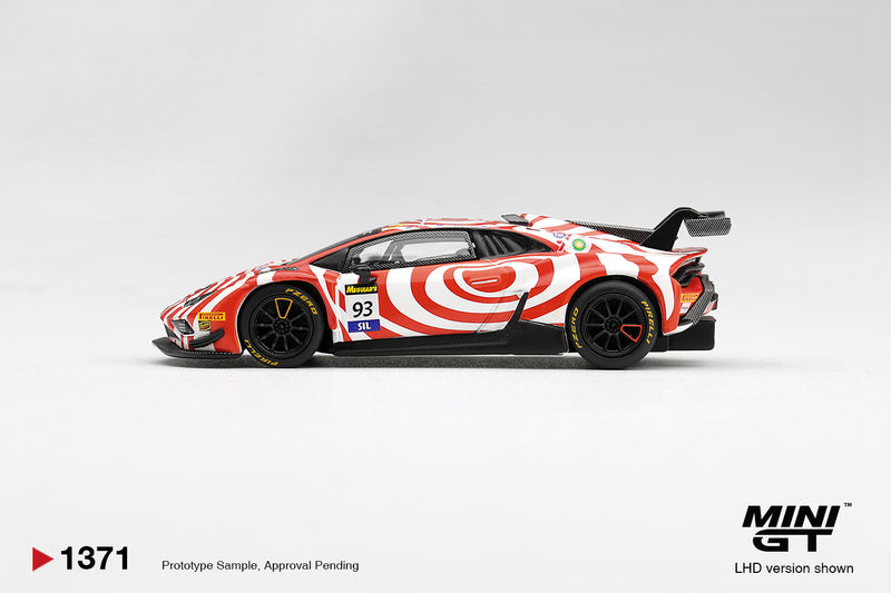Chargez l'image dans la visionneuse de la galerie, LAMBORGHINI HURACAN GT3 EVO2 #93 WALL RACING BATHURST 12 HOUR 2025 MINI GT 1:64
