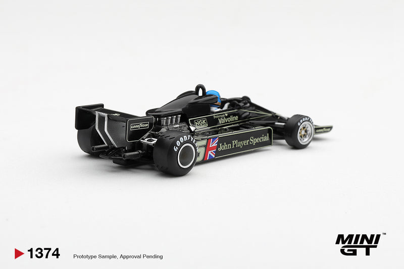 Load image into Gallery viewer, LOTUS 78 #6 RONNIE PETERSON SOUTH AFRICAN GP WINNER 1978 MINI GT 1:64
