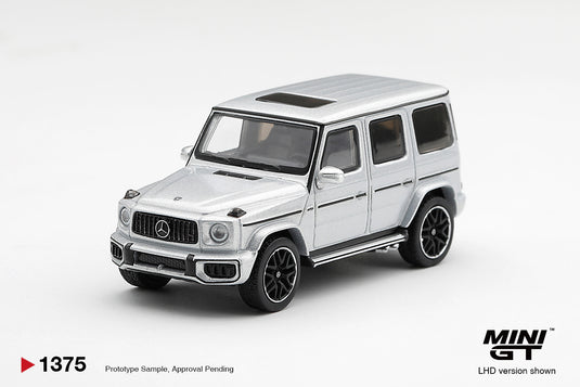 MERCEDES-BENZ G63 ZILVER METALLIC 2022 MINI GT 1:64