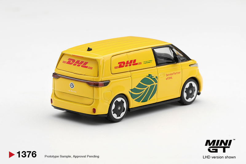 Chargez l'image dans la visionneuse de la galerie, VOLKSWAGEN ID BUZZ DHL ÉLECTRIQUE 2025 MINI GT 1:64
