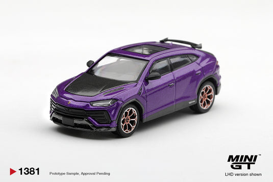 LAMBORGHINI URUS PERFORMANCE VIOLET PASIFAE 2023 MINI GT 1:64