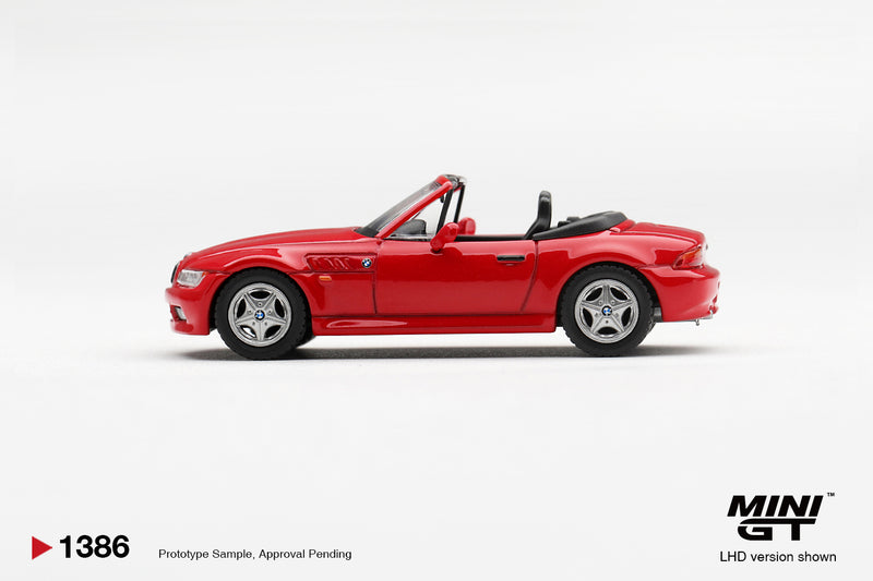 Load image into Gallery viewer, BMW Z3 2.8I RED 1998 MINI GT 1:64
