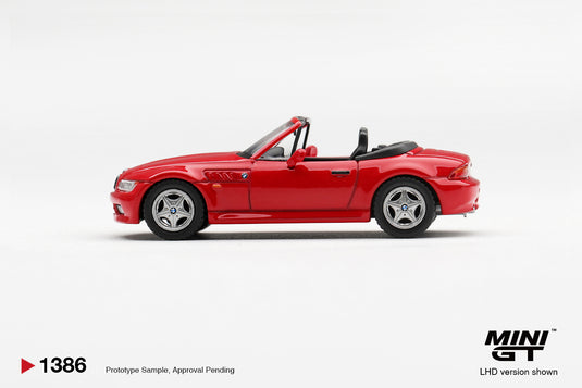 BMW Z3 2.8I RED 1998 MINI GT 1:64
