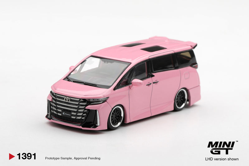 Chargez l'image dans la visionneuse de la galerie, TOYOTA VELLFIRE 40 KUHL ROSE 2025 MINI GT 1:64
