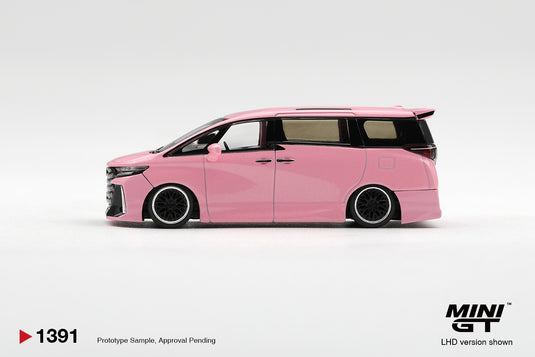 TOYOTA VELLFIRE 40 KUHL ROSE 2025 MINI GT 1:64