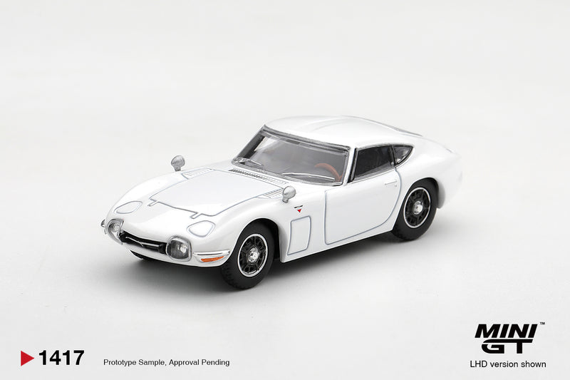 Load image into Gallery viewer, TOYOTA 2000GT PEGASUS WHITE 1967 MINI GT 1:64

