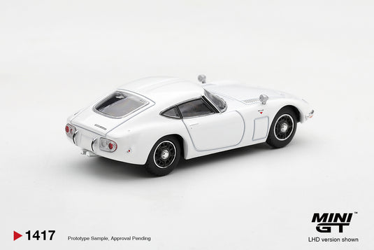 TOYOTA 2000GT PEGASUS WHITE 1967 MINI GT 1:64