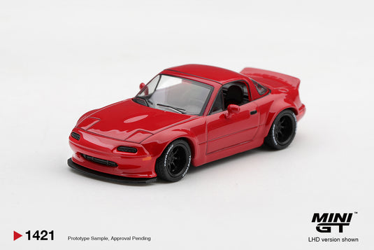 MAZDA MX-5 (NA) PANDEM CLASSIC ROOD 2021 MINI GT 1:64