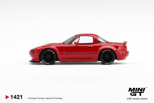 MAZDA MX-5 (NA) PANDEM CLASSIC ROOD 2021 MINI GT 1:64