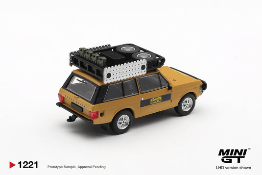LAND ROVER RANGE ROVER CAMEL TROPHY K.STOPPA & A.VALLDORF SUMATRA 1981 (LHD) MINI GT 1:64