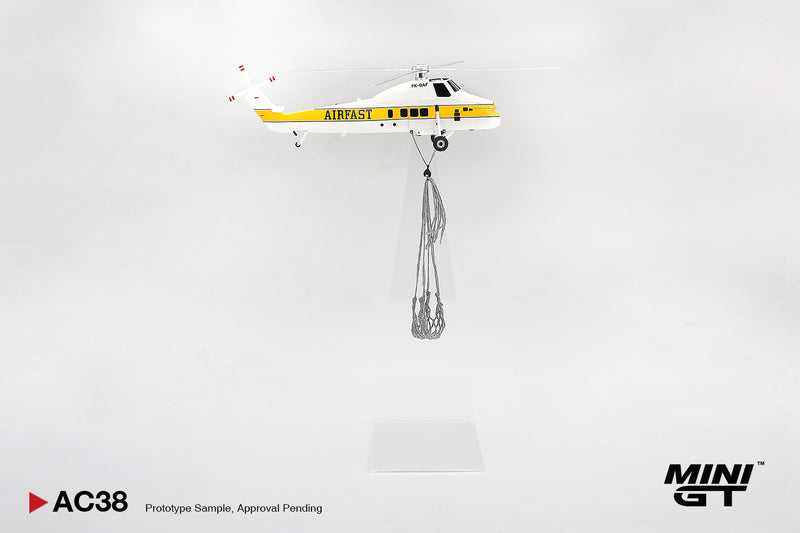 Chargez l'image dans la visionneuse de la galerie, HÉLICOPTÈRE SIKORSKY S58T CAMEL TROPHY 1985 MINI GT 1:64
